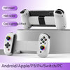 FlexPlay D8 Gamepad showcasing a smartphone with a gaming scene, designed for versatile Bluetooth play.