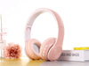 SoundMax Wireless Headphones in black and red design with cushioned ear pads for comfort and immersive sound quality.