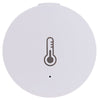 ClimateSense Smart Sensor front view showing temperature icon for wireless monitoring of climate.