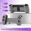 FlexPlay D8 Gamepad showcasing a smartphone with a gaming scene, designed for versatile Bluetooth play.