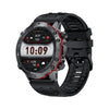 VitalFit Smart Watch Fitness Tracker with HeartRate & SleepMonitoring on an orange strap.